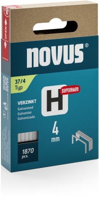 Capse Novus sarma subtire, H tip 37, super rezistente 4 mm, 1870 buc/cutie